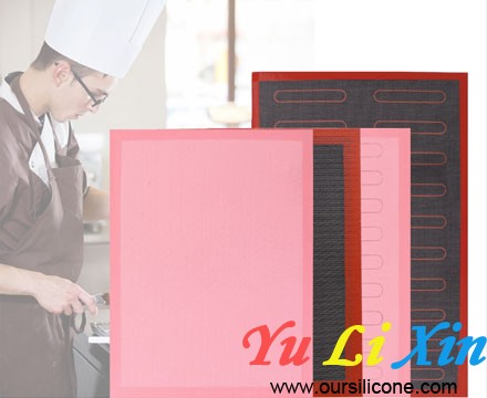 Stock Silicone Fiberglass Hollow Baking Tray Mat