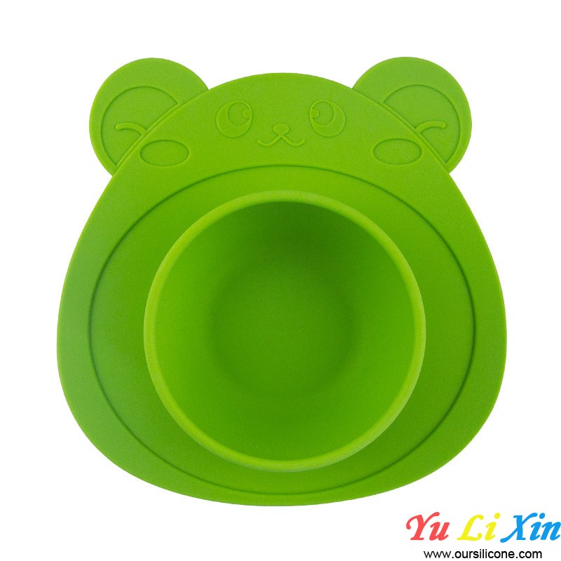 Divided Silicone Suction Baby Plate