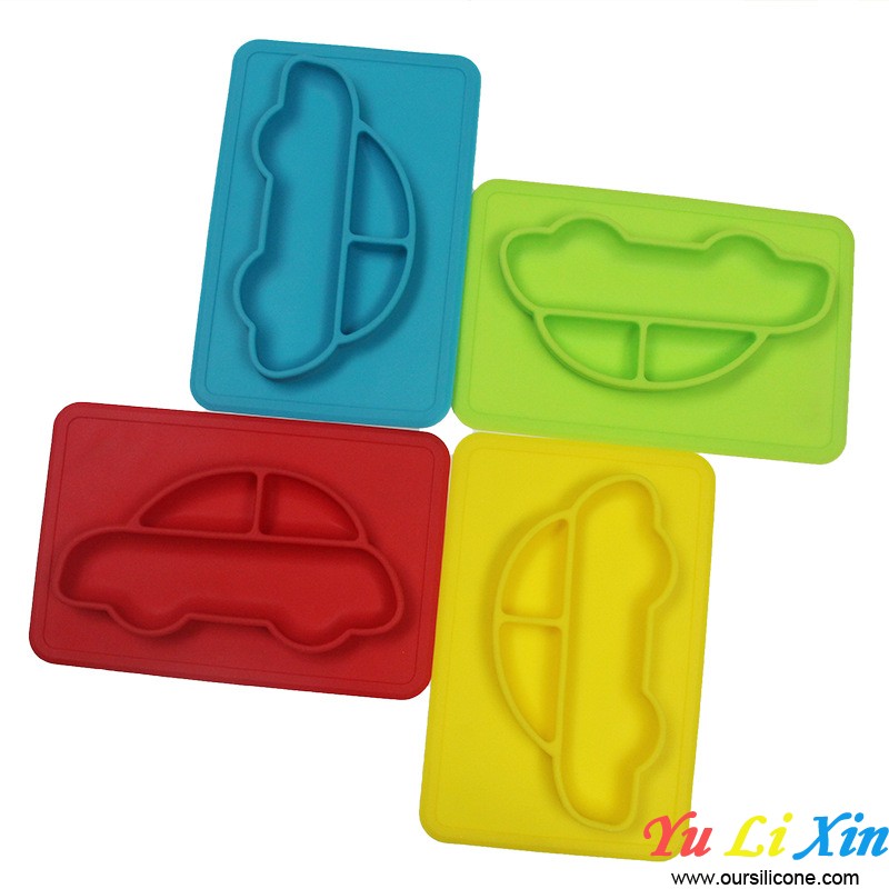 Silicone Divided Plate and Bibs