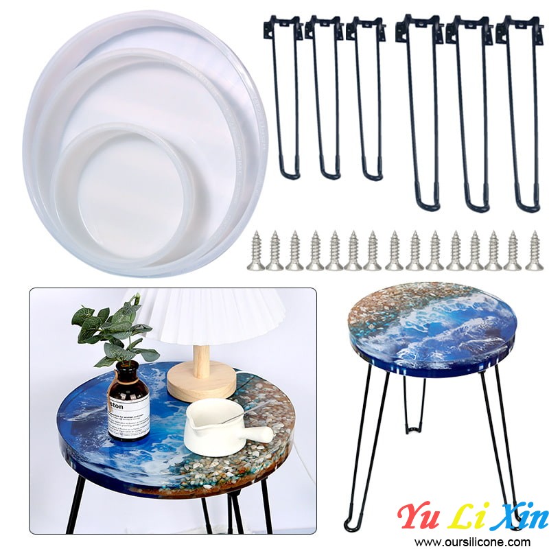 Big Silicone Mold for Resin Epoxy River Table