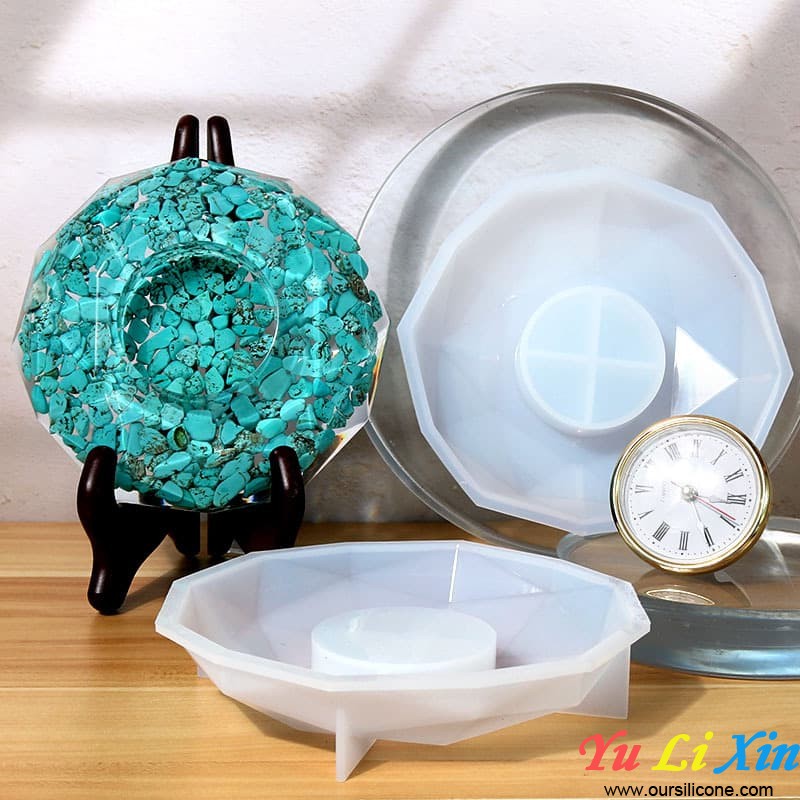 Table Clock Mold for Resin