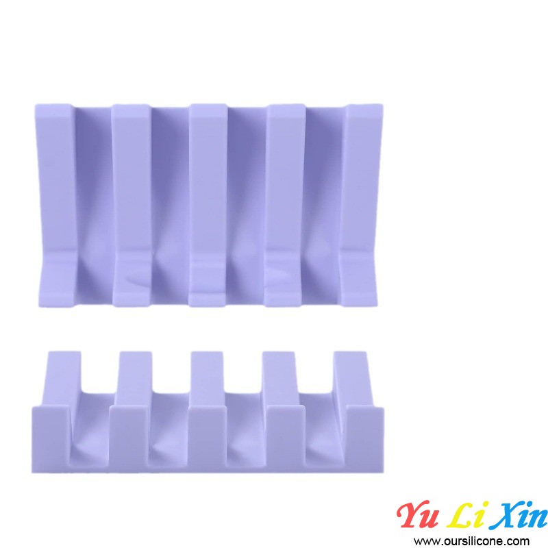 Silicone Self-Draining Soap Dish